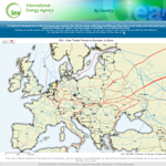 IEA - Gas Trade Flows in Europe