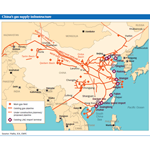 ZOOM - China's gas supply infrastructure