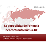 ISPI - La geopolitica dell’energia nel confronto Russia-UE