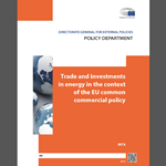 Trade and investments in energy in the context of the EU common commercial policy