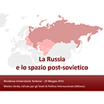 Slides - La Russia e lo spazio post-sovietico