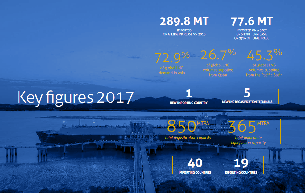 GIIGNL Annual Report 2018. Key figures